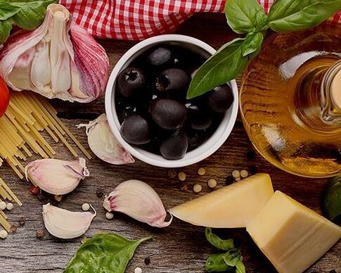 Gizonen osasunerako onuragarriak diren produktuak